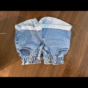 Mom jean shorts